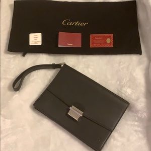 Authentic Cartier Clutch 🖤